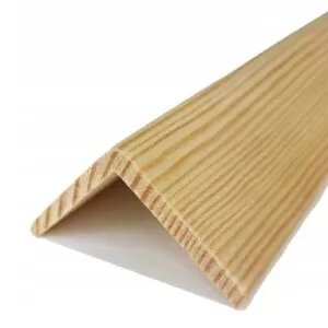 Listwa drewniana sosnowa 50x50 kątownik
