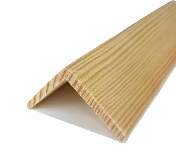 Listwa drewniana sosnowa 50x50 kątownik
