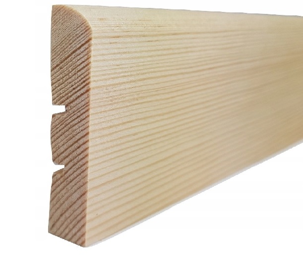 Listwa drewniana sosnowa 11x60 cokół