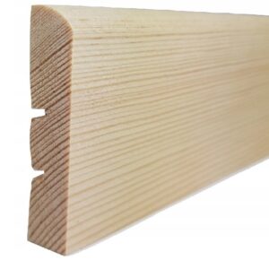 Listwa drewniana sosnowa 11x80 cokół