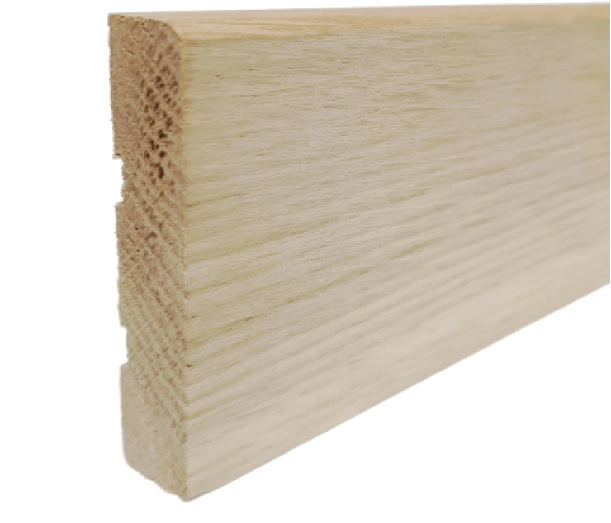 Listwa drewniana sosnowa 15x80 cokół